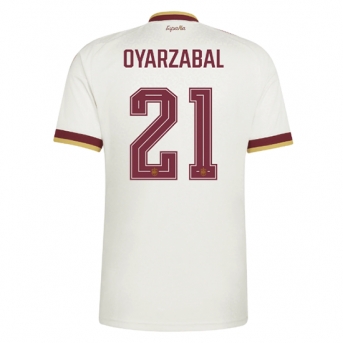Billige Fotballdrakt Spania Mikel Oyarzabal #21 Replika Bortedrakt VM 2026 Kortermet